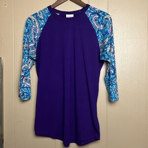 LulaRoe 3/4 Length Sleeve Top